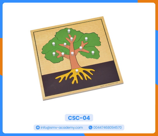 بازل أجزاء الشجرة – Parts of a tree puzzle